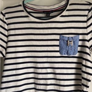 T-shirt stretchy cotton casual